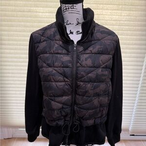 Zella jacket with hideaway hood